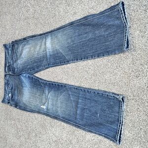7 For All Mankind Colette Straight Leg Stretch 28
